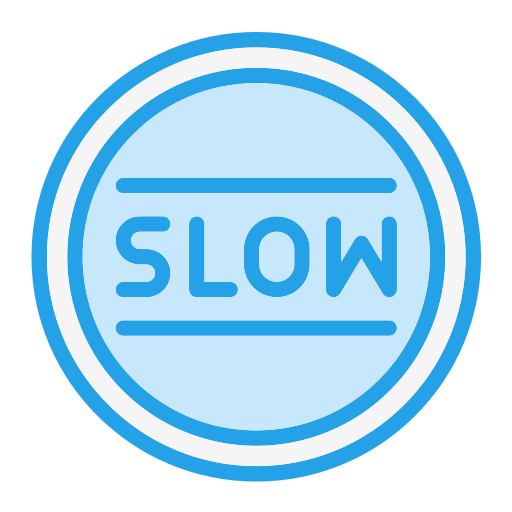 Slow Generic Blue icon