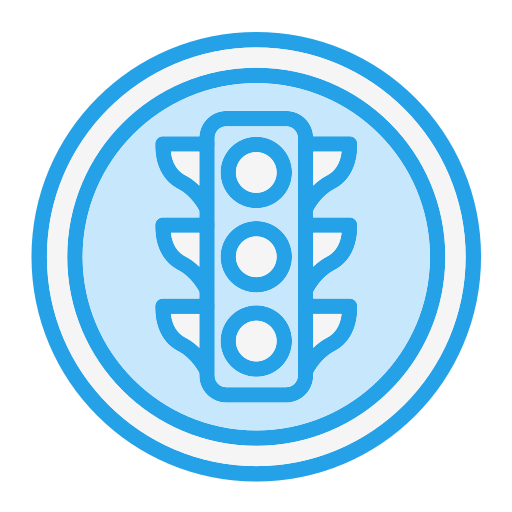 Светофор Generic Blue иконка