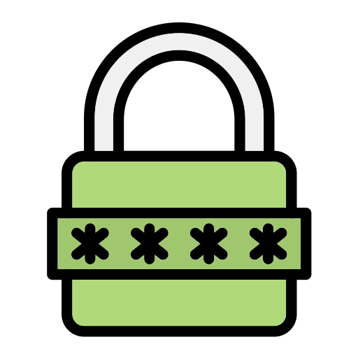 passwort Generic Outline Color icon