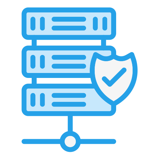 Database Generic Blue icon