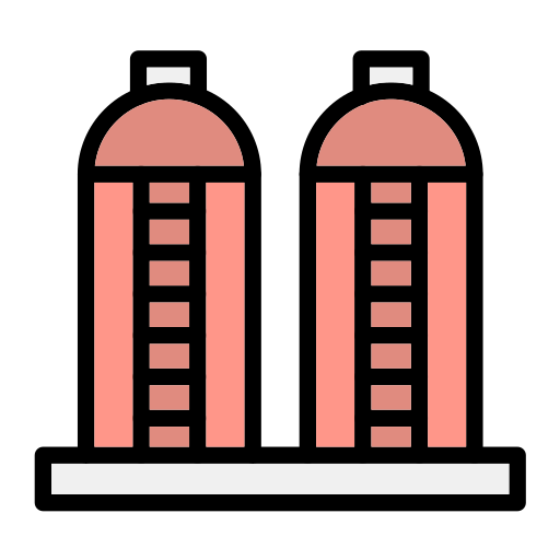 silo Generic Outline Color icon