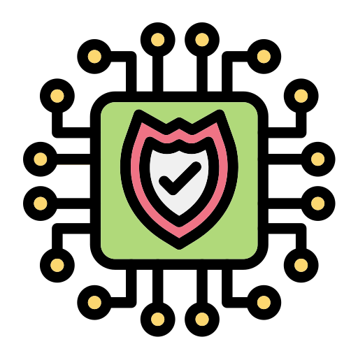 sicurezza informatica Generic Outline Color icona