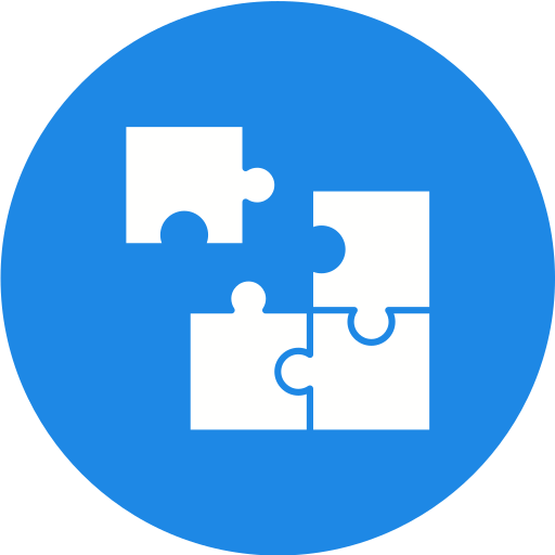 Puzzle part Generic Mixed icon
