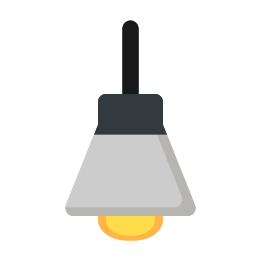 Ceiling lamp Generic Flat icon