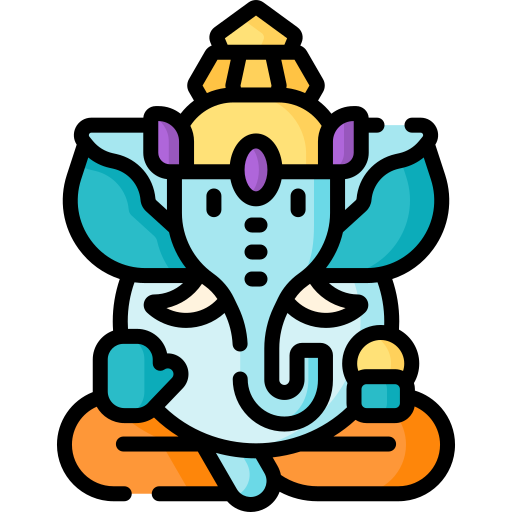 ganesha Special Lineal color icono