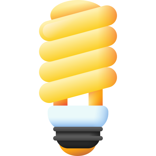 電球 3D Color icon