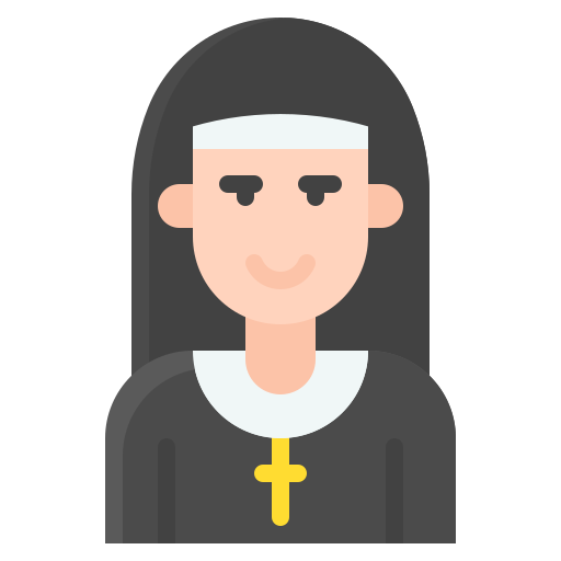 Монахиня Generic Flat иконка