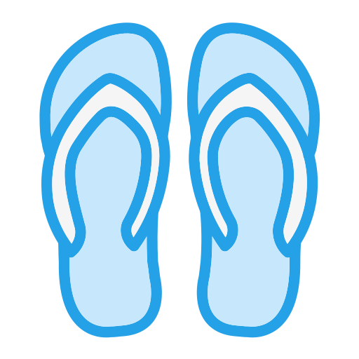 slipper Generic Blue icon