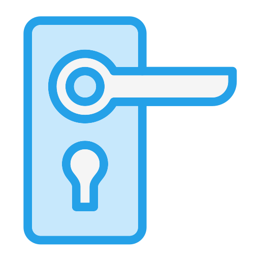 deurklink Generic Blue icoon