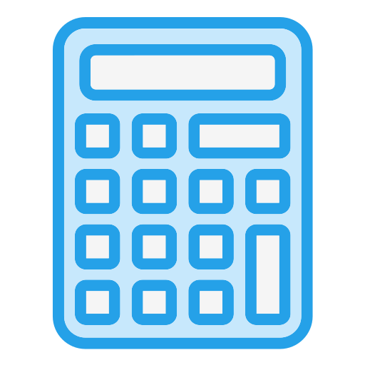 calculadora Generic Blue icono