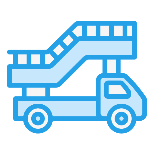 Ladder truck Generic Blue icon