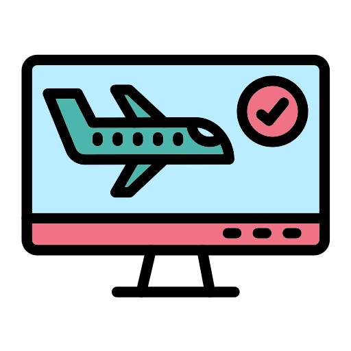 check-in Generic Outline Color Ícone