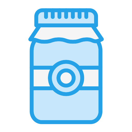 瓶 Generic Blue icon