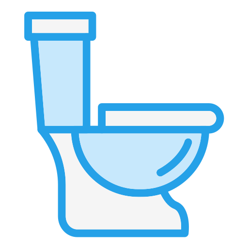 toilette Generic Blue Icône
