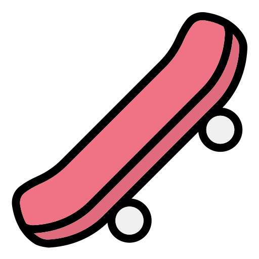 patineta Generic Outline Color icono