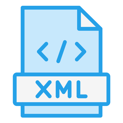 Xml Generic Blue icon