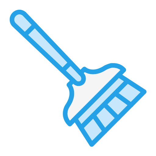spazzola per la pulizia Generic Blue icona