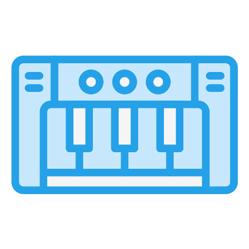 ピアノ Generic Blue icon
