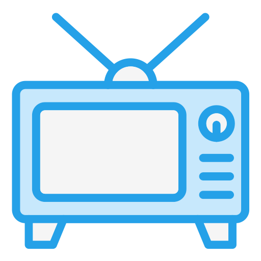 tv Generic Blue icoon