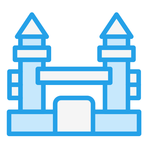 castillo inflable Generic Blue icono