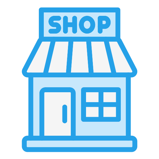 Tienda de juguetes Generic Blue icono