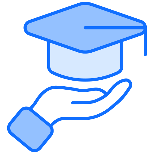 bildung Generic Blue icon