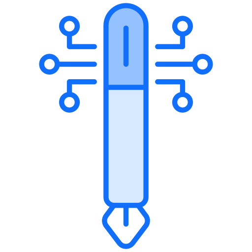 デジタルペン Generic Blue icon
