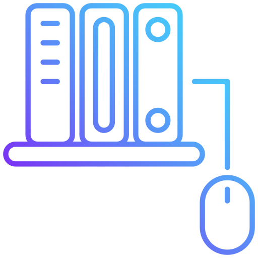 digitaal boek Generic Gradient icoon