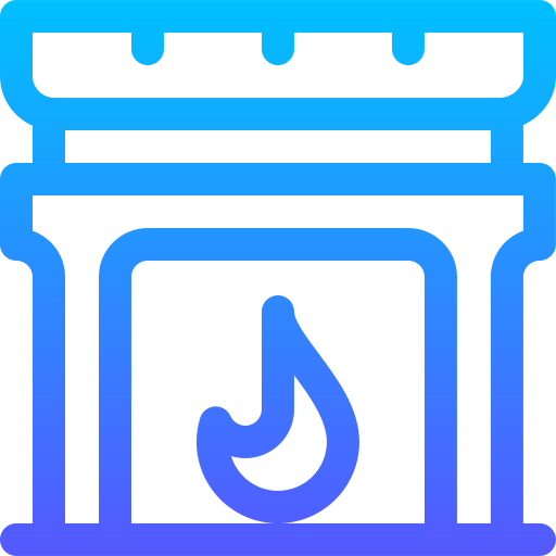 kominek Basic Gradient Lineal color ikona
