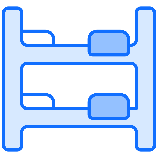기숙사 Generic Blue icon