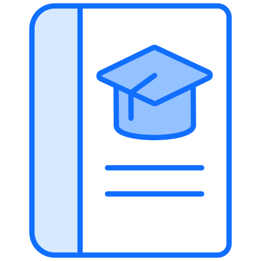 proefschrift Generic Blue icoon