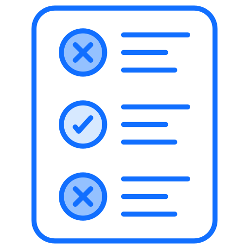 aufführen Generic Blue icon