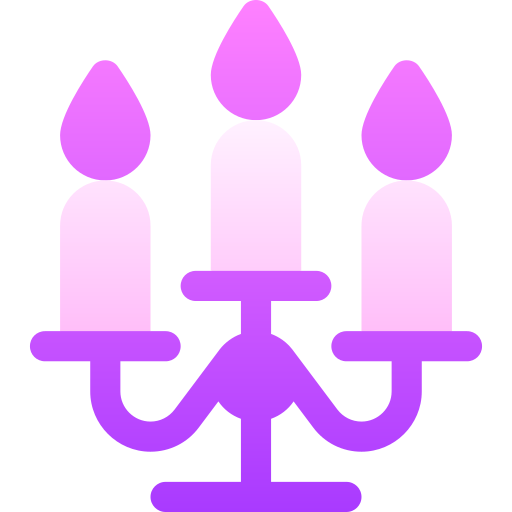 świeca Basic Gradient Gradient ikona