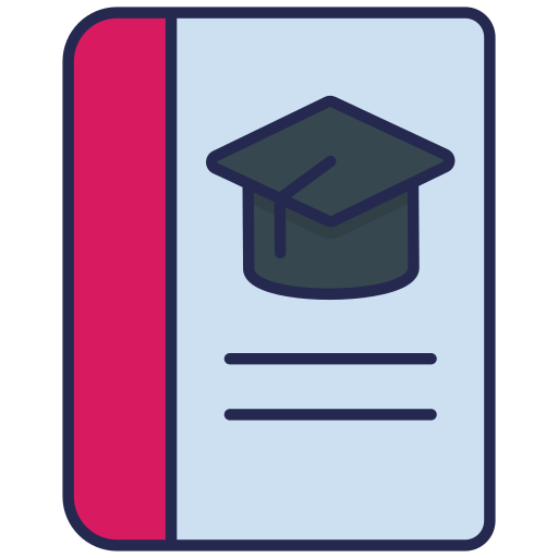 Dissertation Generic Outline Color icon
