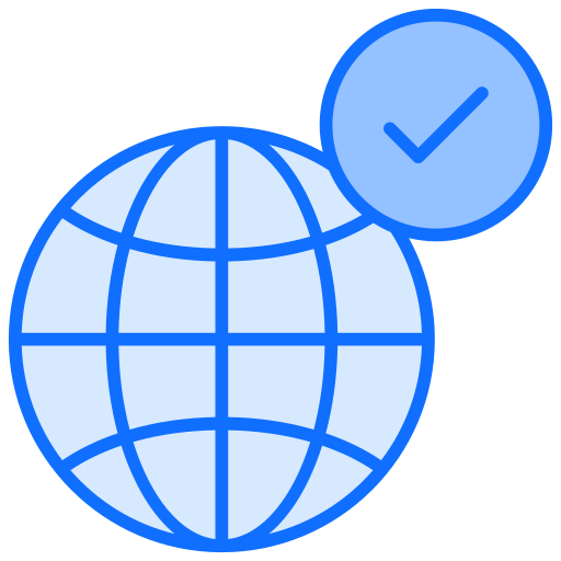 globale lösung Generic Blue icon