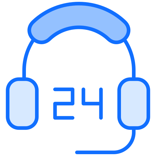 24 hour Generic Blue icon