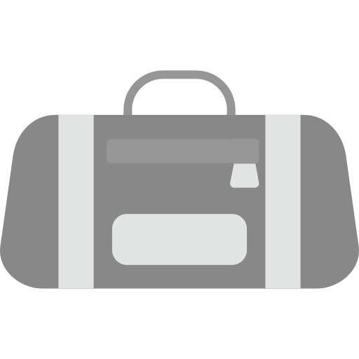 bolsa de deporte Generic Grey icono