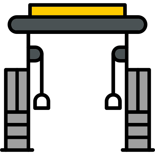 Cable crossover Generic Outline Color icon
