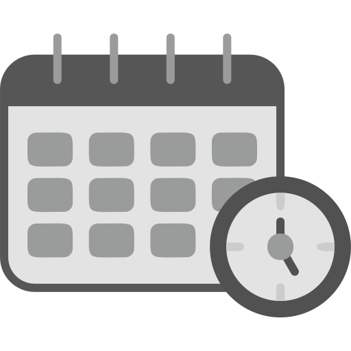 Schedule Generic Grey icon