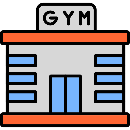 fitnessstudio Generic Outline Color icon