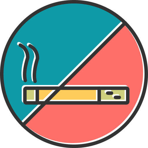 niet roken Generic Color Omission icoon
