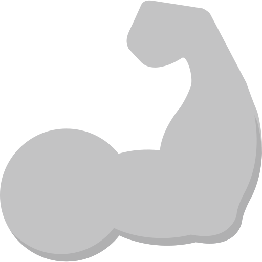 biceps Generic Grey ikona