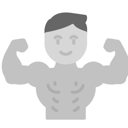bodybuilder Generic Grey icon