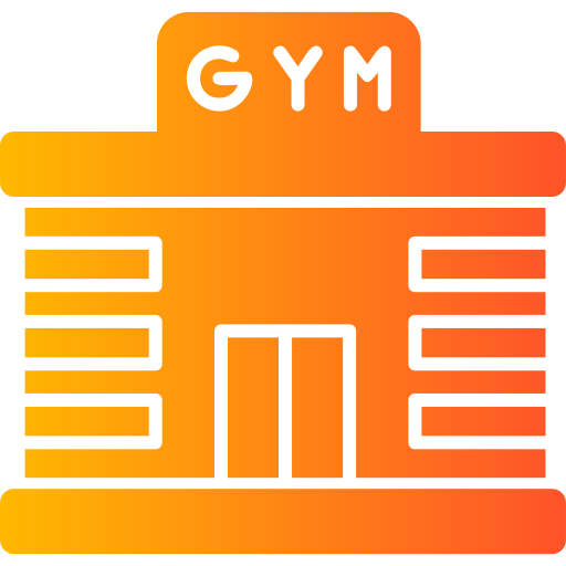 gimnasio Generic Flat Gradient icono