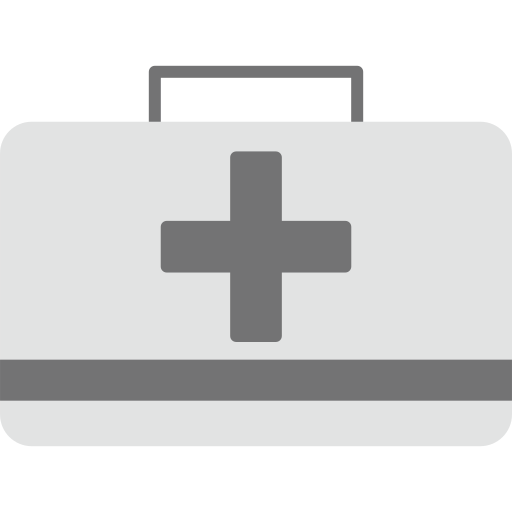 First aid kit Generic Grey icon
