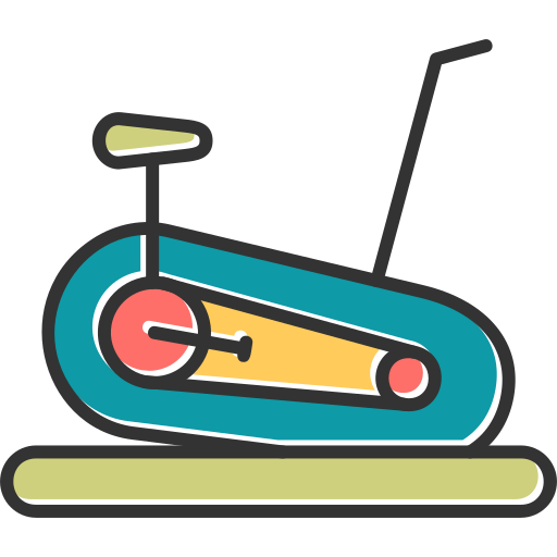 stationäres fahrrad Generic Color Omission icon