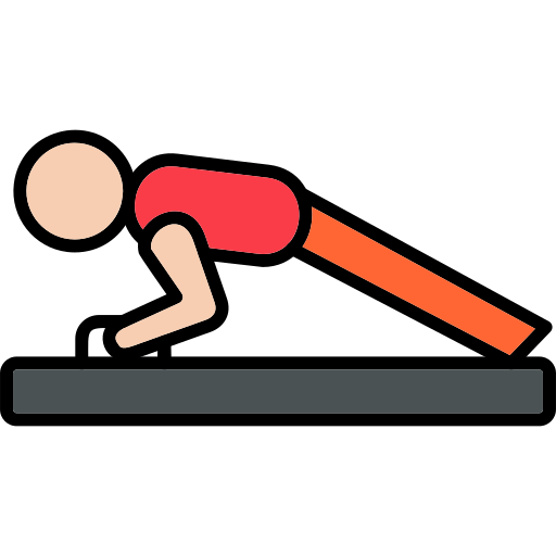 Push ups Generic Outline Color icon