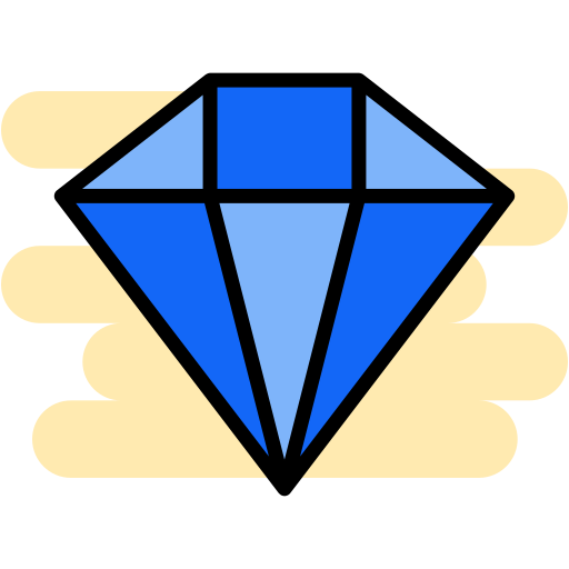 Diamond Generic Rounded Shapes icon