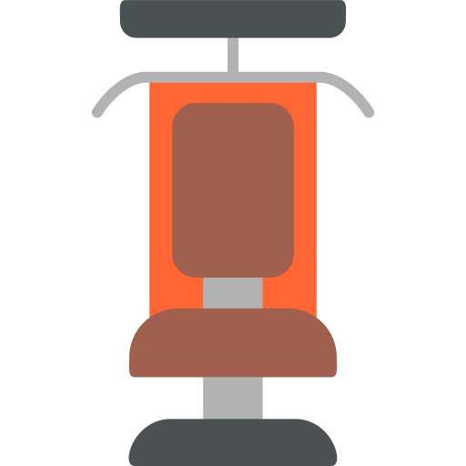 gymnastiekmachine Generic Flat icoon