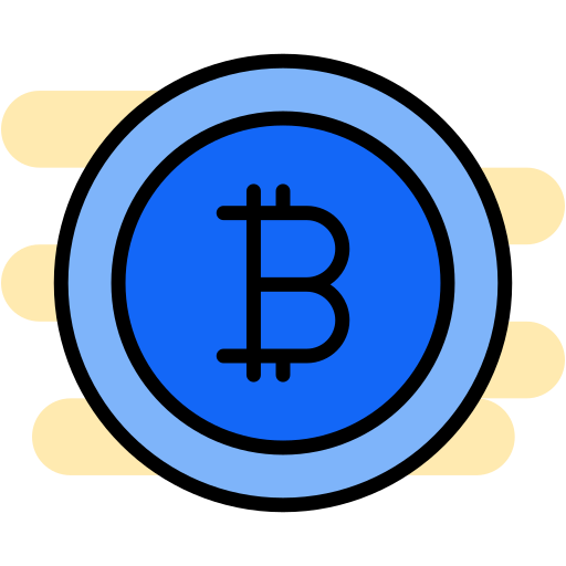 bitcoin Generic Rounded Shapes icono